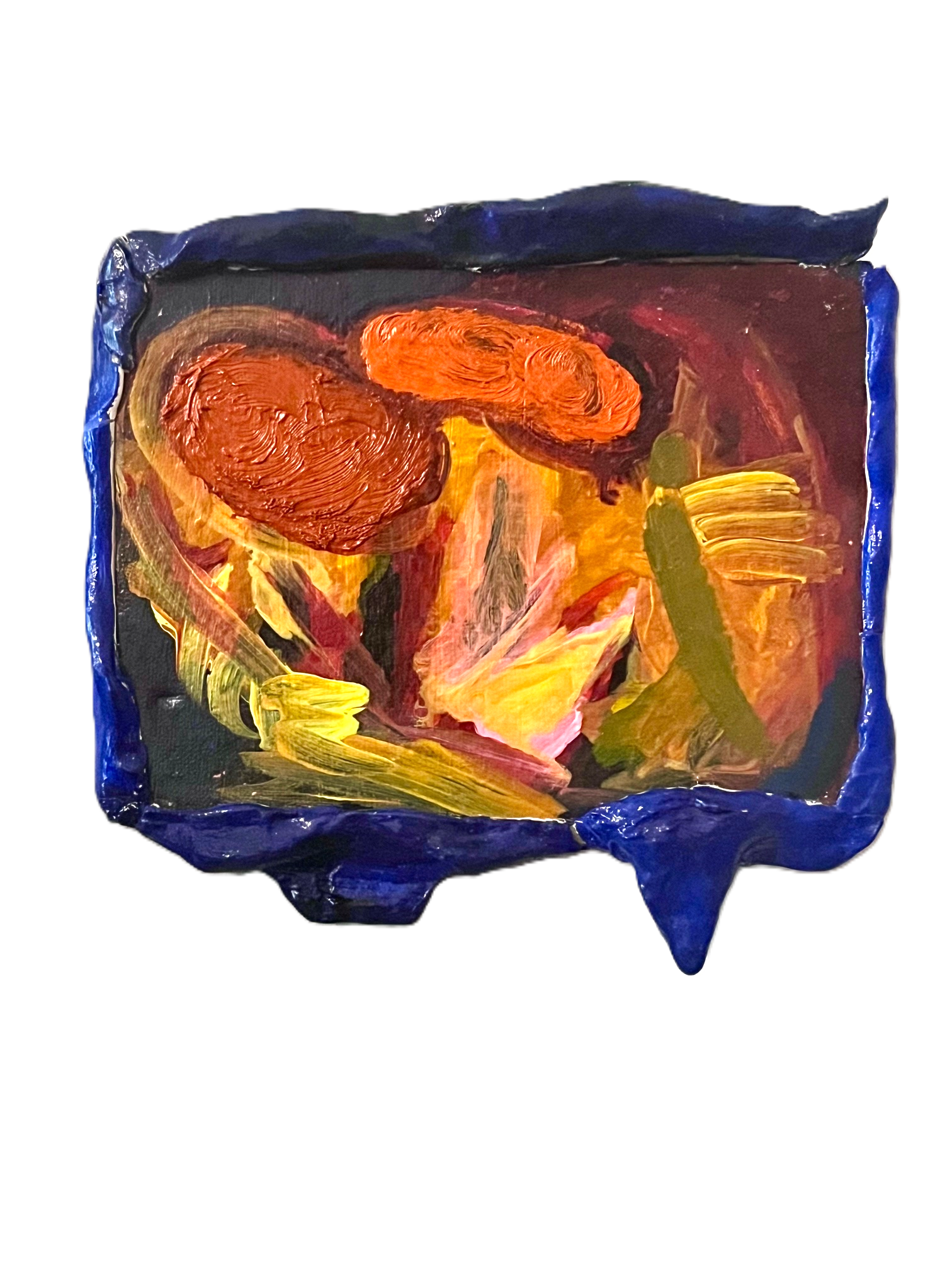 Small abstract painting