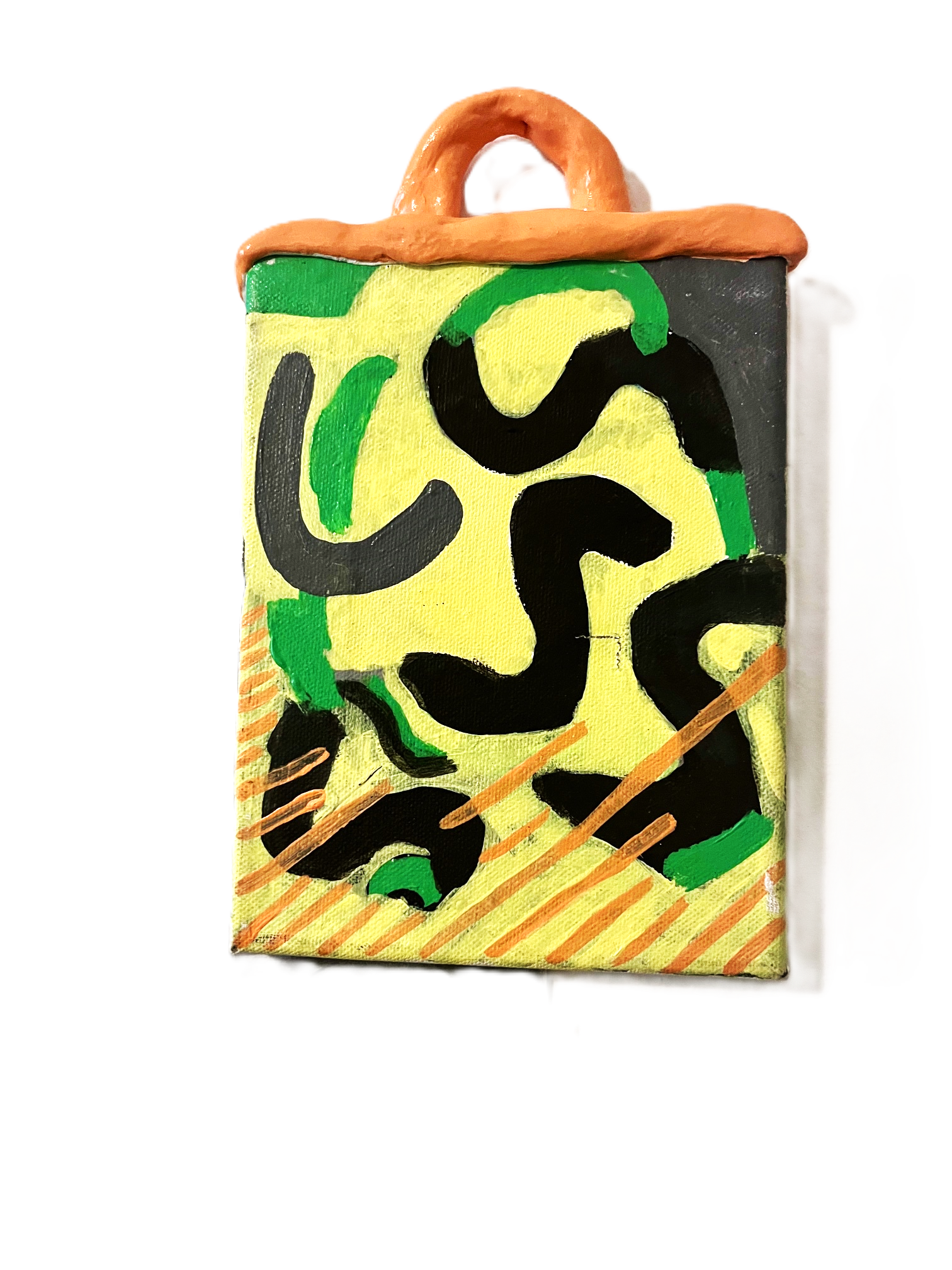 Small abstract painting