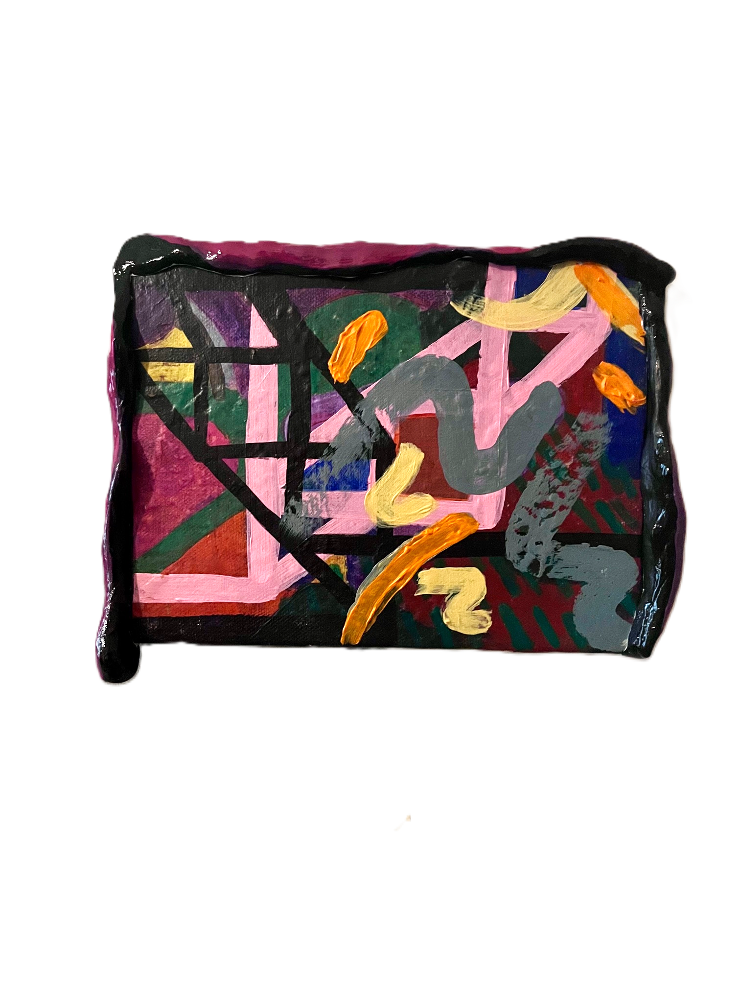 Small abstract painting