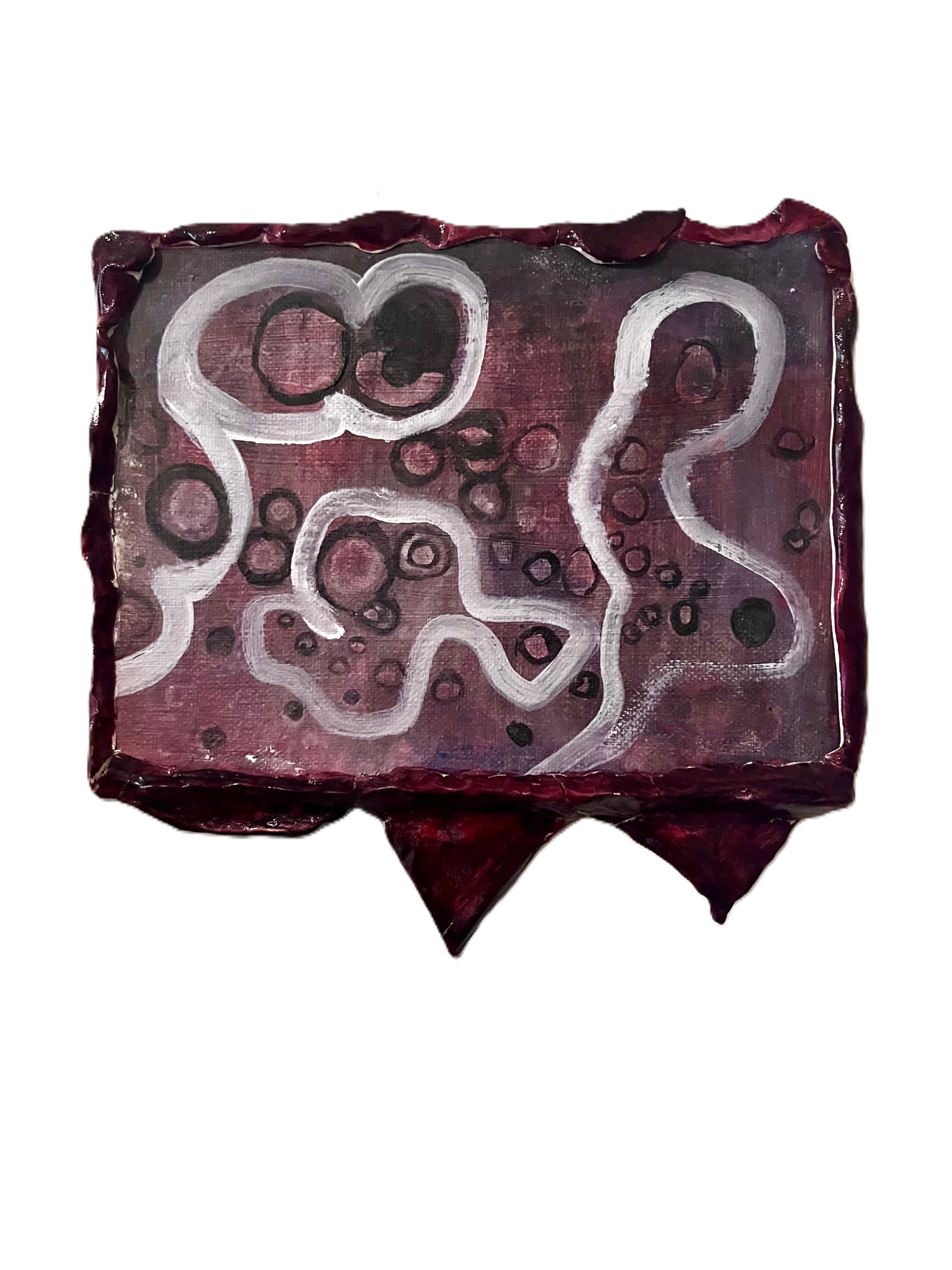 Small abstract painting