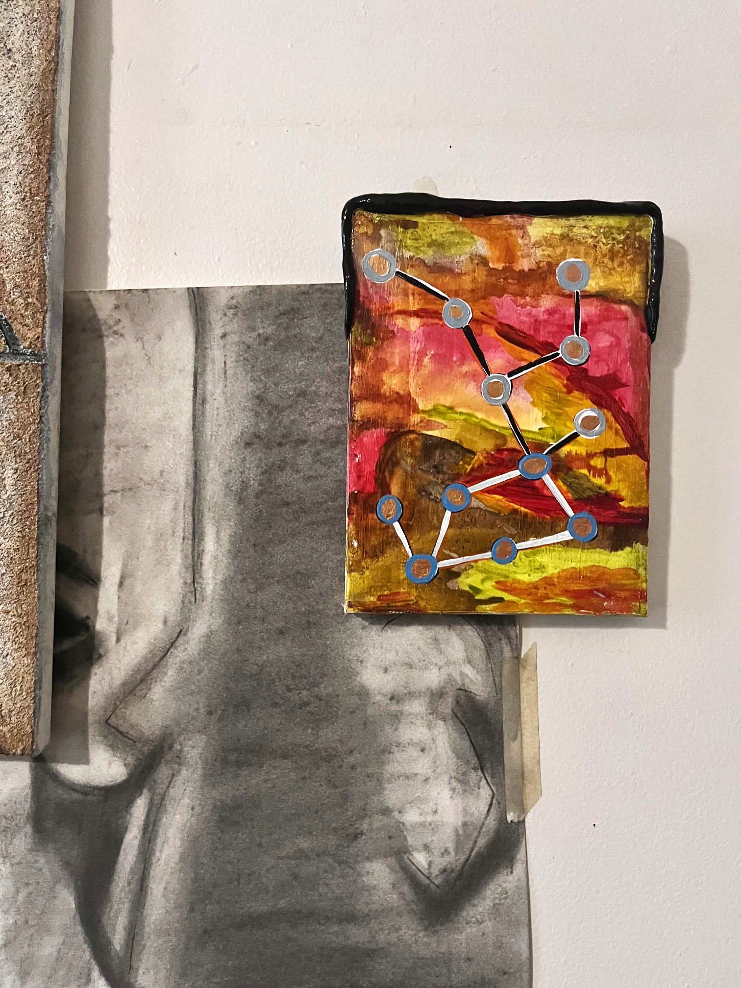 Small abstract painting