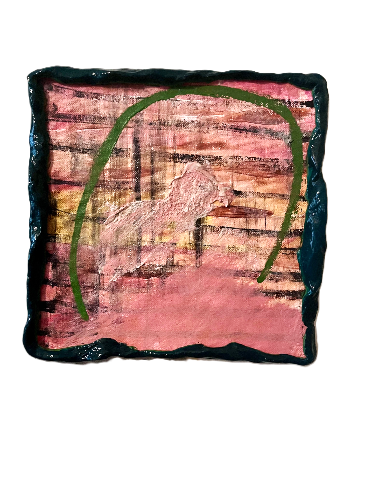 Small abstract painting