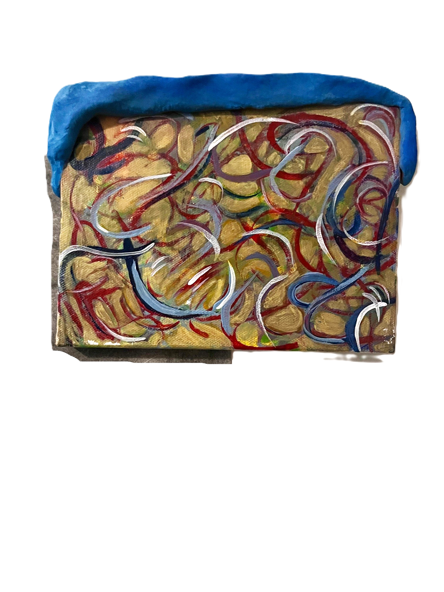 Small abstract painting