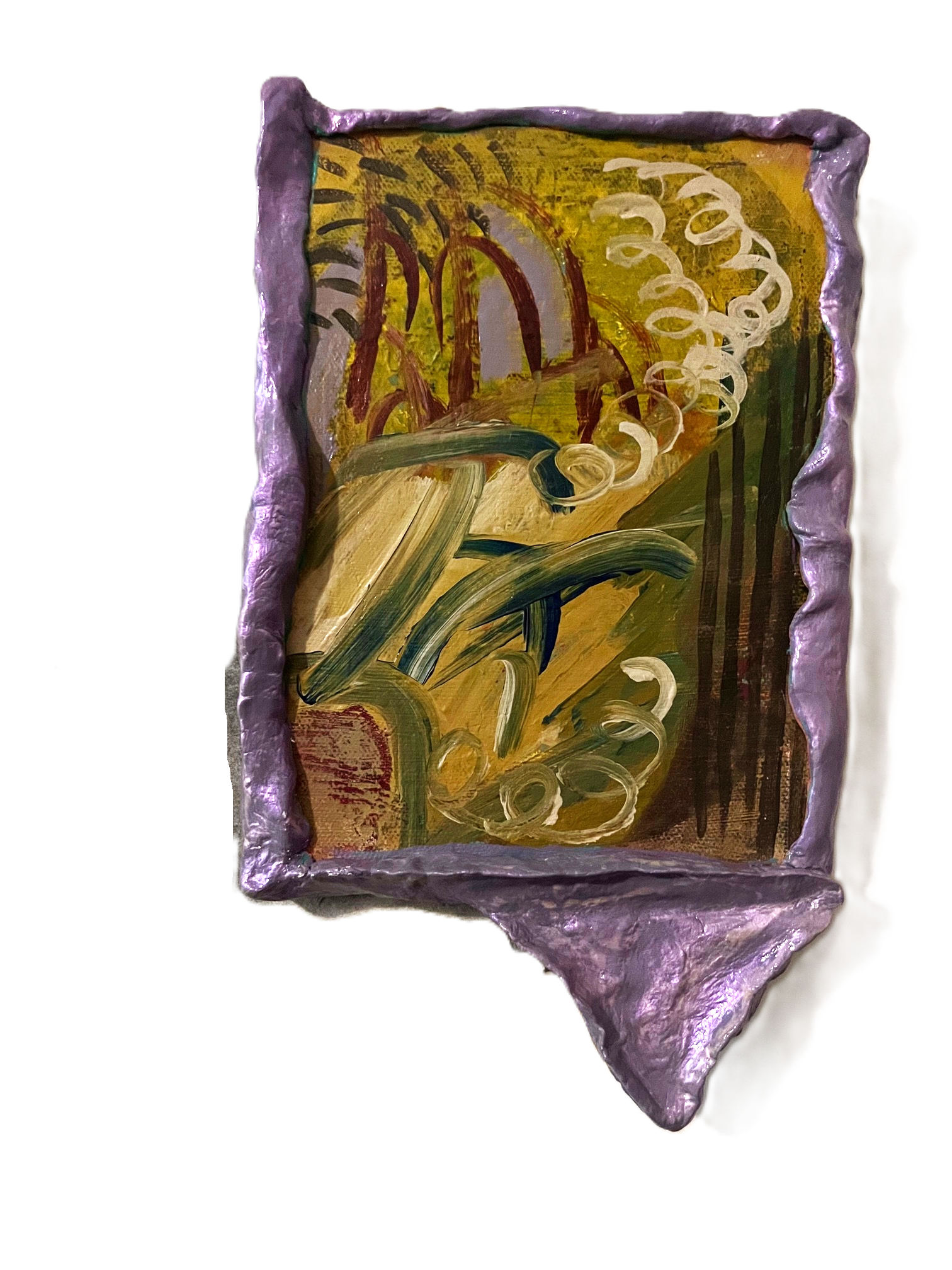 Small abstract painting