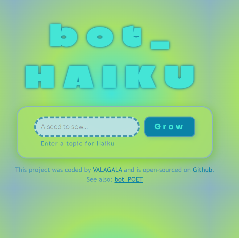 bot_HAIKU App